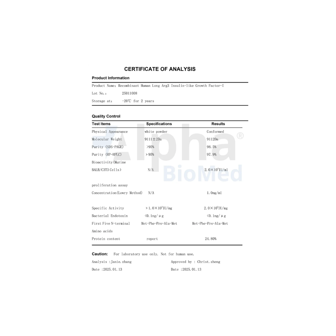 IGF-1 LR3 (1mg)